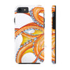 Orange Octopus Dance Ink Art Case Mate Tough Phone Cases Iphone 7 8