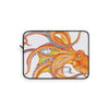 Orange Octopus Dance Ink Art Laptop Sleeve 12