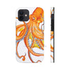 Orange Octopus Dance Ink Ii Art Case Mate Tough Phone Cases Iphone 12