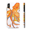Orange Octopus Dance Ink Ii Art Case Mate Tough Phone Cases Iphone Xs Max
