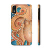 Orange Red Pacific Octopus Tentacles Watercolor Art Case Mate Tough Phone Cases Iphone Xr