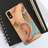 Orange Red Pacific Octopus Tentacles Watercolor Art Ii Case Mate Tough Phone Cases