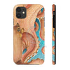 Orange Red Pacific Octopus Tentacles Watercolor Art Ii Case Mate Tough Phone Cases Iphone 11