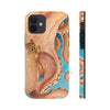 Orange Red Pacific Octopus Tentacles Watercolor Art Ii Case Mate Tough Phone Cases Iphone 12