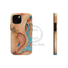 Orange Red Pacific Octopus Tentacles Watercolor Art Ii Case Mate Tough Phone Cases Iphone 13 Mini
