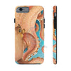 Orange Red Pacific Octopus Tentacles Watercolor Art Ii Case Mate Tough Phone Cases Iphone 6/6S