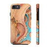 Orange Red Pacific Octopus Tentacles Watercolor Art Ii Case Mate Tough Phone Cases Iphone 7 8 Se