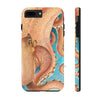 Orange Red Pacific Octopus Tentacles Watercolor Art Ii Case Mate Tough Phone Cases Iphone 7 Plus 8