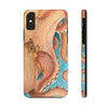 Orange Red Pacific Octopus Tentacles Watercolor Art Ii Case Mate Tough Phone Cases Iphone X