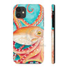 Orange Red Teal Octopus Case Mate Tough Phone Cases Iphone 11