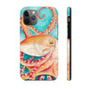 Orange Red Teal Octopus Case Mate Tough Phone Cases Iphone 11 Pro