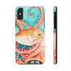 Orange Red Teal Octopus Case Mate Tough Phone Cases Iphone X