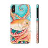 Orange Red Teal Octopus Case Mate Tough Phone Cases Iphone Xs Max