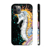 Orange Seahorse Splash Black Ink Case Mate Tough Phone Cases Iphone 11 Pro