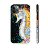 Orange Seahorse Splash Black Ink Case Mate Tough Phone Cases Iphone 11 Pro Max