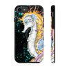 Orange Seahorse Splash Black Ink Case Mate Tough Phone Cases Iphone 7 8
