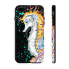 Orange Seahorse Splash Black Ink Case Mate Tough Phone Cases Iphone 7 Plus 8