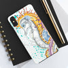 Orange Seahorse Splash Ink Case Mate Tough Phone Cases