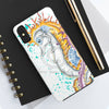 Orange Seahorse Splash Ink Case Mate Tough Phone Cases