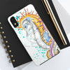 Orange Seahorse Splash Ink Case Mate Tough Phone Cases