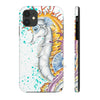 Orange Seahorse Splash Ink Case Mate Tough Phone Cases Iphone 11