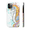 Orange Seahorse Splash Ink Case Mate Tough Phone Cases Iphone 11 Pro