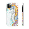 Orange Seahorse Splash Ink Case Mate Tough Phone Cases Iphone 11 Pro Max