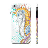 Orange Seahorse Splash Ink Case Mate Tough Phone Cases Iphone 6/6S Plus