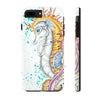 Orange Seahorse Splash Ink Case Mate Tough Phone Cases Iphone 7 Plus 8