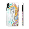 Orange Seahorse Splash Ink Case Mate Tough Phone Cases Iphone Xr
