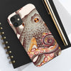 Orange Tangerine Kraken Octopus Exotic Case Mate Tough Phone Cases