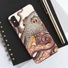 Orange Tangerine Kraken Octopus Exotic Case Mate Tough Phone Cases