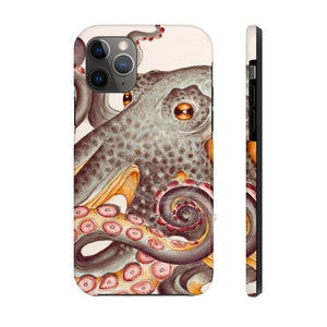 Orange Tangerine Kraken Octopus Exotic Case Mate Tough Phone Cases Iphone 11 Pro