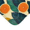 Oranges And Lemons Beige Bath Mat Home Decor
