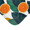 Oranges And Lemons White Bath Mat Home Decor