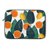 Oranges And Lemons White Laptop Sleeve 13