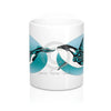Orca Dance Tribal Ink Art Mug 11Oz