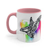 Orca Killer Whale Tribal Rainbow Tlingit Ink Accent Coffee Mug 11Oz