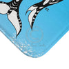 Orca Love Tribal Blue Bath Mat Home Decor