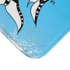 Orca Love Tribal Blue Bath Mat Home Decor