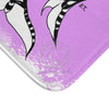 Orca Love Tribal Pink Bath Mat Home Decor