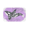 Orca Spirit Doodle Tribal Pink Bath Mat Large 34X21 Home Decor