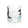 Orca Tribal Ink Art Mug 11Oz