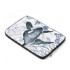 Orca Whale Ancient Blue Laptop Sleeve