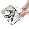 Orca Whale Ancient Green Laptop Sleeve