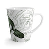 Orca Whale Ancient Green Vintage Map White Latte Mug Mug