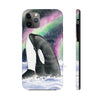 Orca Whale Aurora Borealis Stars Watercolor Case Mate Tough Phone Cases Iphone 11 Pro Max