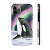 Orca Whale Aurora Borealis Stars Watercolor Ii Case Mate Tough Phone Cases Iphone 11 Pro