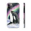 Orca Whale Aurora Borealis Stars Watercolor Ii Case Mate Tough Phone Cases Iphone 11 Pro Max