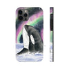Orca Whale Aurora Borealis Stars Watercolor Ii Case Mate Tough Phone Cases Iphone 12 Pro